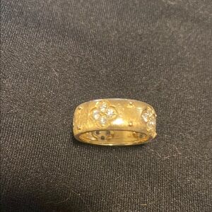 Buccellati style 14kt gold ring